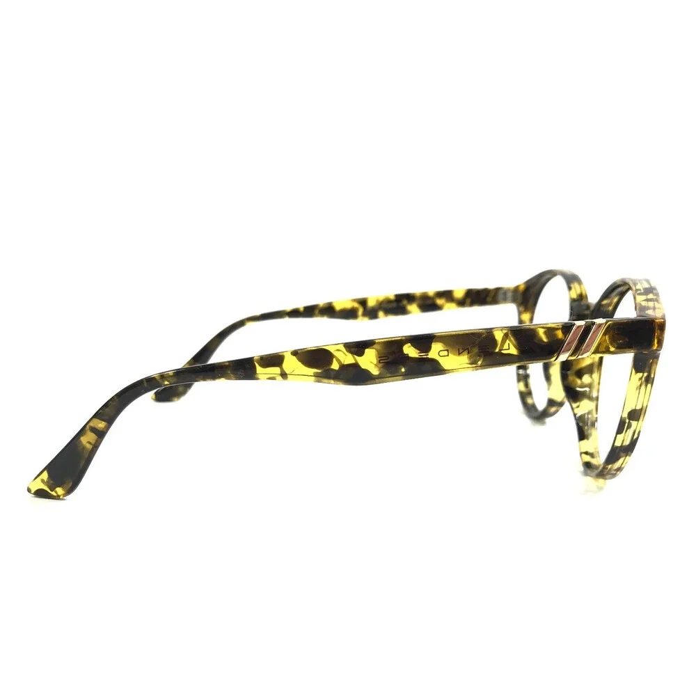 Blenders Eyeglasses Frames SLIM TIGER Yellow Tortoise Round Full Rim 50-23-145
